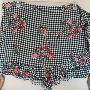 Forever 21 PLUS Wrap Around Skort 3X